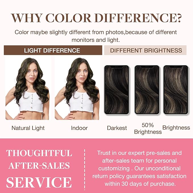 GOO GOO Clip in Hair Extensions Real Human Hair, Remy Human Hair Extensions Clip ins for Women, Natural Human Hair, 16inch 130g 7Pcs, 1B/16/1B Balayage Natural Black to Light Blonde