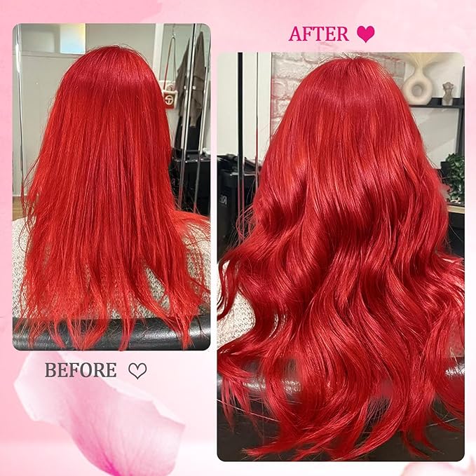 Clip in Hair Extensions Real Human Hair 8pcs 120g Red color Remy Hair Extensions Kinky Straight Clip ins Double Weft Human Hair Clip in Extensions for Women 22inch