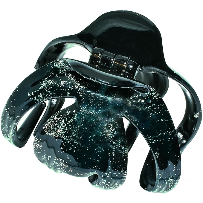 Camila Paris CP3870 French Octopus Hair Clip for Women Thick Hair and Long Curly Wavy Hair, Girls Hair Claw Clips, Styling Claw Clip for Thick Hair, Strong Hold No Slip Grip, Made in France
