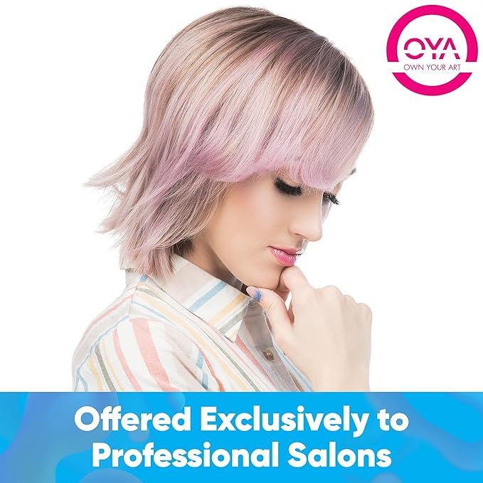 OYA SHIELD Heat Protection Spray - Protects, Strengthens and Improves Hair Elasticity - Lightweight Thermal Shield for Blow Dryer, Flat Iron & Curling Tools - Safe Styling for All Hair Types - 236 ml