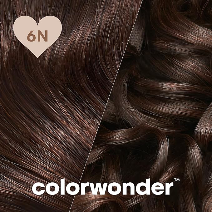 Madison Reed colorwonder Demi-Permanent Hair Color, Effortless At-Home Hair Dye, Ammonia-Free, Cruelty-Free, Brunette Bombshell (6N Medium Brown), Pack of 2