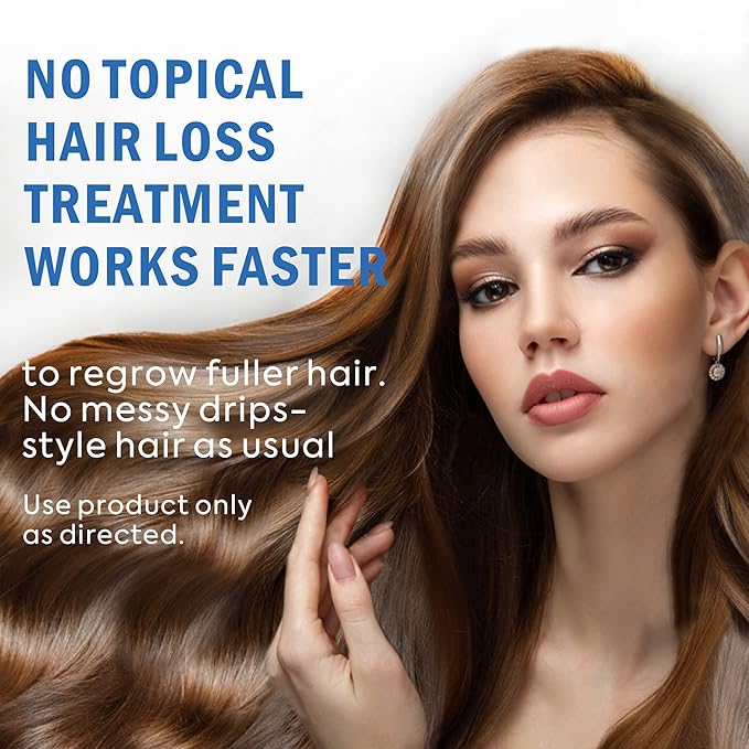 5% Minoxidil Beard Growth Kit: Hair Regrowth treatment – Women and Men Hair Growth kit for Thicker, Fuller Beard & Hair – Stop Hair Loss & Thinning – Minoxidil Hair Growth Serum