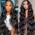 Lemoda Full 13x6 Lace Frontal Virgin Human Hair Wigs 210% 32Inch 15A Body Wave 13x6 HD Transparent Full Lace Front Wigs Brazilian Body Wave Wig Thin Knots