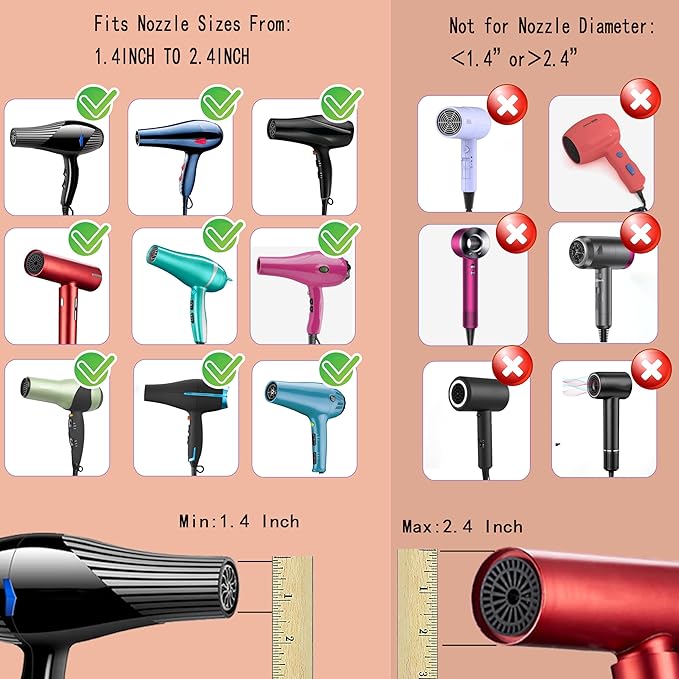 Universal Portable Blow Dryer Diffuser for Curly and Natural Wavy Hair, Hair Dryer Diffuser for Curly and Natural Wavy Hair (Green)
