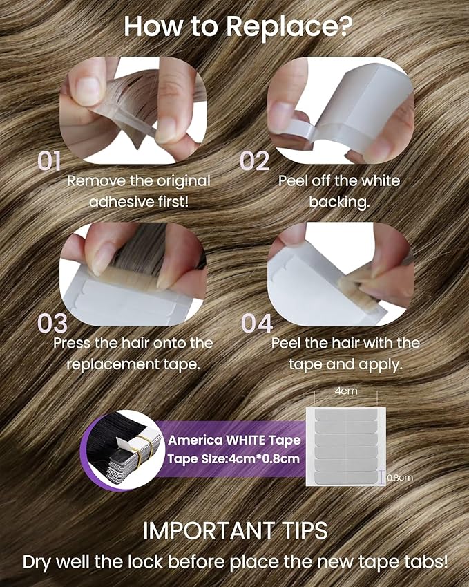 LaaVoo Tape in Extensions Human Hair Brown Balayage Tape in Hair Extensions Human Hair 40pcs 100G Dark Brown to Strawberry Blonde Real Hair Extensions Tapes ins Seamless 14 Inch