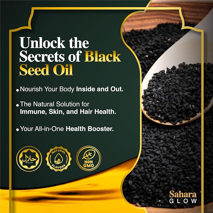 Zamann Naturals Black Seed Oil – 100% Pure Nigella Sativa, 1-Time Cold Pressed & Unfiltered, Made in Egypt, High Thymoquinone, 4.2oz – Immune, Hair, Skin & Joint Support