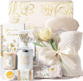 Christmas Birthday Gifts for Women Self Care Package, Get Well Soon Gift Baskets for Women Spa Gifts Set, Unique Thinking of You Inspirational Sympathy Gift Baskets for Mom Best Friend Sister Wife Her