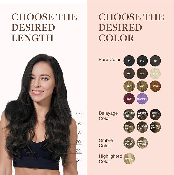 GOO GOO Clip in Hair Extensions Real Human Hair, Remy Human Hair Extensions Clip ins for Women, Natural Human Hair, 22inch 170g 7Pcs, #1 Jet Black