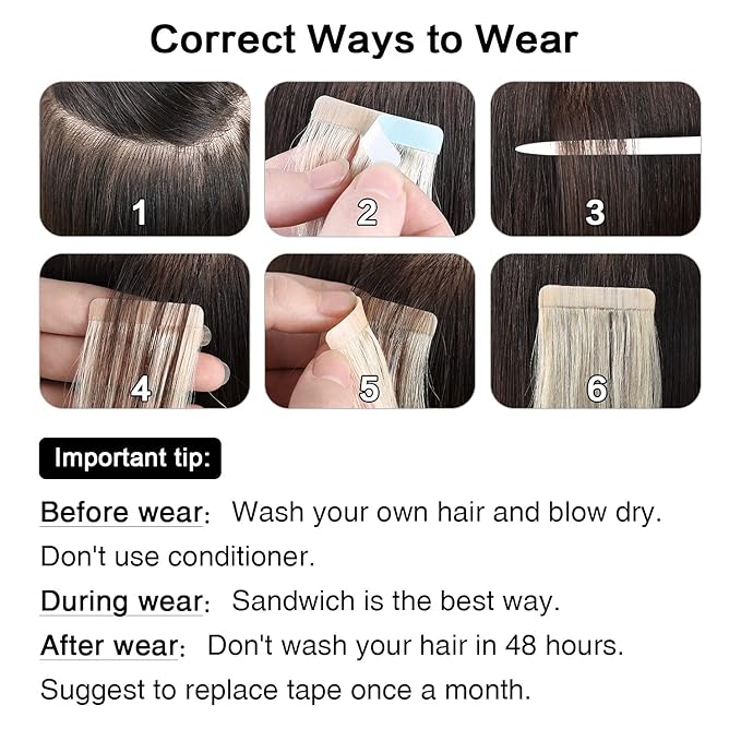 SUYYA Tape in Hair Extensions Human Hair Ombre Chocolate Brown to Caramel Blonde Remy Hair 16 inches 20pcs 40g/pack Straight Seamless Skin Weft Tape in Human Hair Balayage(16 inch #P4/27/T4)