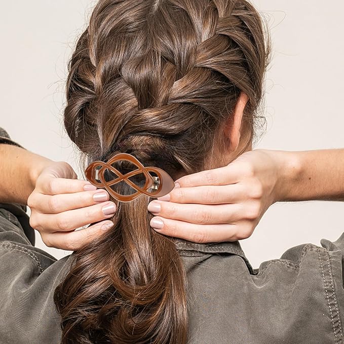 Hair Barrettes for Women 4packs Hair Clips French Barrette Stylish Accessories for Women Girls