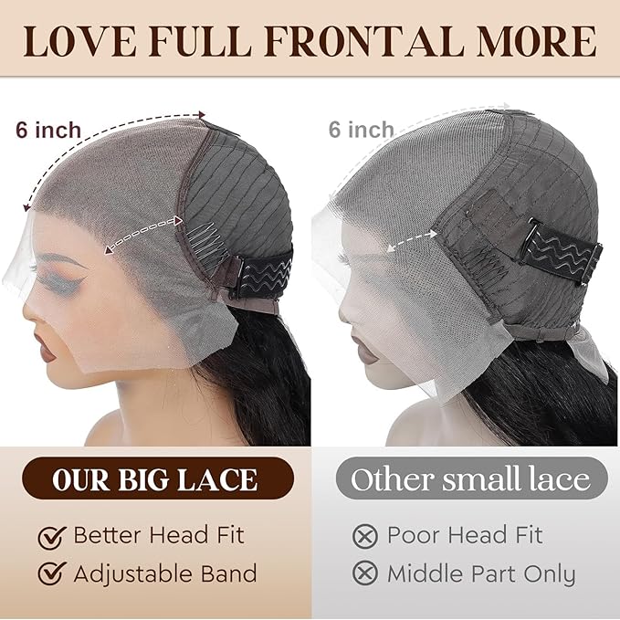 13x6 HD Lace Front Wigs Straight Human Hair Wigs 230% Density Straight Lace Front Wigs Human Hair with Baby Hair Brazilian Virgin Human Hair Wigs for Women 20 Inch