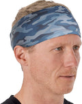 Tough Headwear Tough Outfitters Headband for Men - Mens Headbands - Working Out Sports Performance Head Bands - Athletic Cycling Running Sweat Band, Football Headbands - Sweat Bands Men/Women