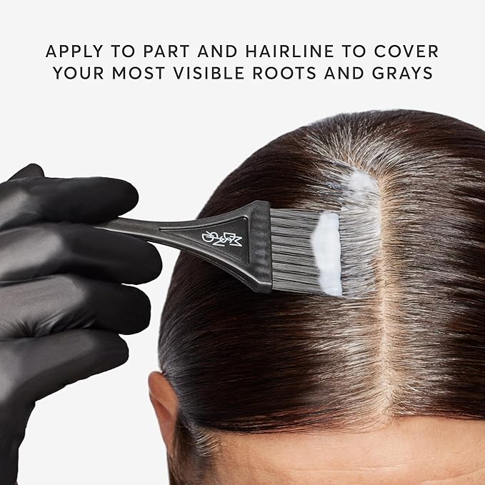 Madison Reed Root Perfection Permanent Root Touch Up, Darkest Brown 4N Spoleto, 10 Minutes for 100% Gray Root Coverage, Ammonia-Free Hair Dye, Two Applications