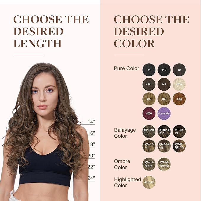 GOO GOO Clip in Hair Extensions Real Human Hair, Remy Human Hair Extensions Clip ins for Women, Natural Human Hair, 24inch 170g 7Pcs, #5 Light Ash Brown