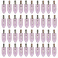 No Crease Hair Clips Makeup Pin Curl Clip Bulk 40Pcs Multicolor No Bend Dent Bang Creaseless Hair Clips for Makeup Application Bangs Hairpin Setting Pins Clip for Women Styling (Translucent Purple)