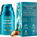 MAREE Deep Conditioning Leave-In Hair Mask for Damaged Hair – Keratin Hair Treatment with Biotin, Natural Oils & Vitamins – Leave-In Conditioner for Repair and Hydration – Mascarilla Para Cabello
