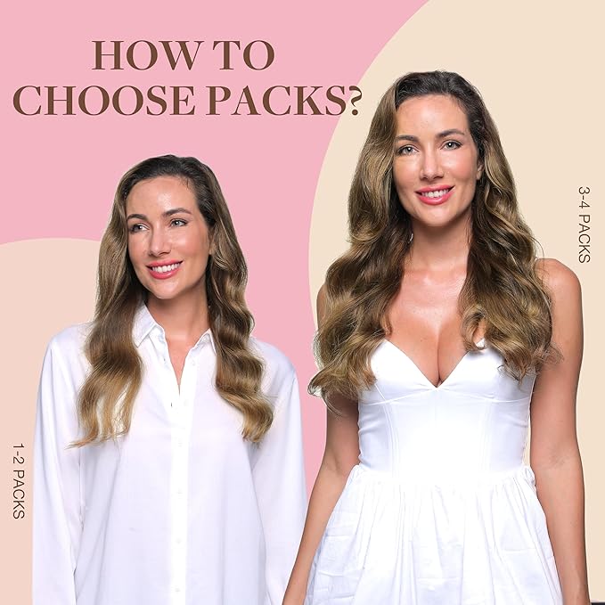 GOO GOO Tape in Hair Extensions Human Hair, 4/27/4 Balayage Chocolate Brown to Caramel Blonde, 28inch 60g 20pcs, Skin Weft Seamless Invisible, Silky Straight with Thick Ends, Remy Human Hair