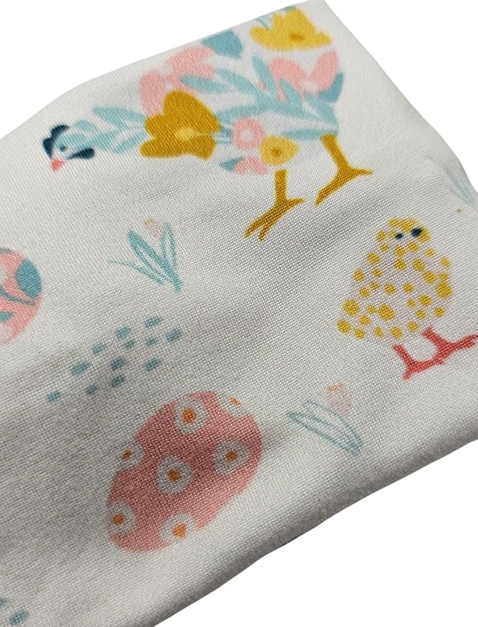 Soft Stretchy Headband, 3-in-1 Versatile Twist Style, One-Piece (Spring Chicken, Child)