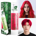 Temporary Hair Color Gel,Red Hair Dye Color Gel Washable Natural Instant Hair Color Wax for DIY Hairstyle for Kids Men Women(Color #68)