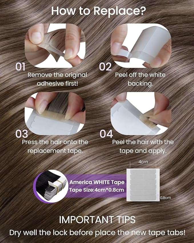 LaaVoo Tape in Hair Extensions Human Hair Balayage Brown to Caramel Blonde with Brown Tape in Extensions Real Human Hair22 Inch 40pcs 100g