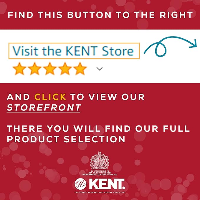 Kent 21T Large Detangling Comb, Double Wide Tooth for Curly Wavy Hair, Detangler Comb for Wet and Dry Hair, Saw-Cut and Hand Polished Made in England