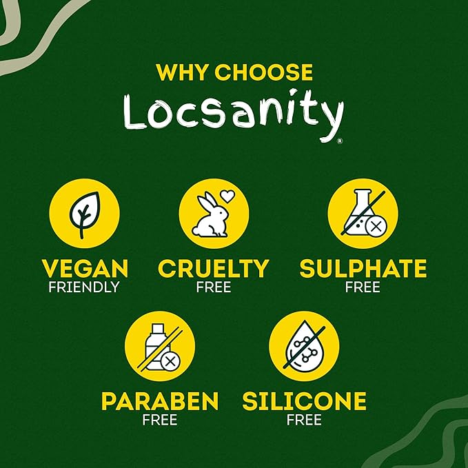 Locsanity Rosewater and Peppermint Daily Moisturizing Spray – Trial Size Hydrating Dreadlock Spray to Nourish the Scalp and Protect Hair From Oil and Buildup (4oz)