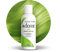 Adore Semi Permanent Hair Color (163 Green Apple) | Vegan & Cruelty-Free Green Hair Dye | No Ammonia, No Peroxide, No Alcohol | 4 Fl Oz (Pack of 1)