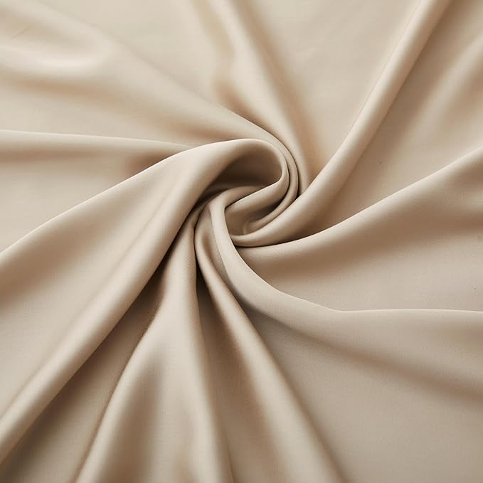 Luxury Bamboo Market | Queen Envelope Pillowcase Set | 100% Viscose Made from Bamboo | Organically Grown | Ultra Soft | Cooling | 2pcs [Dune]