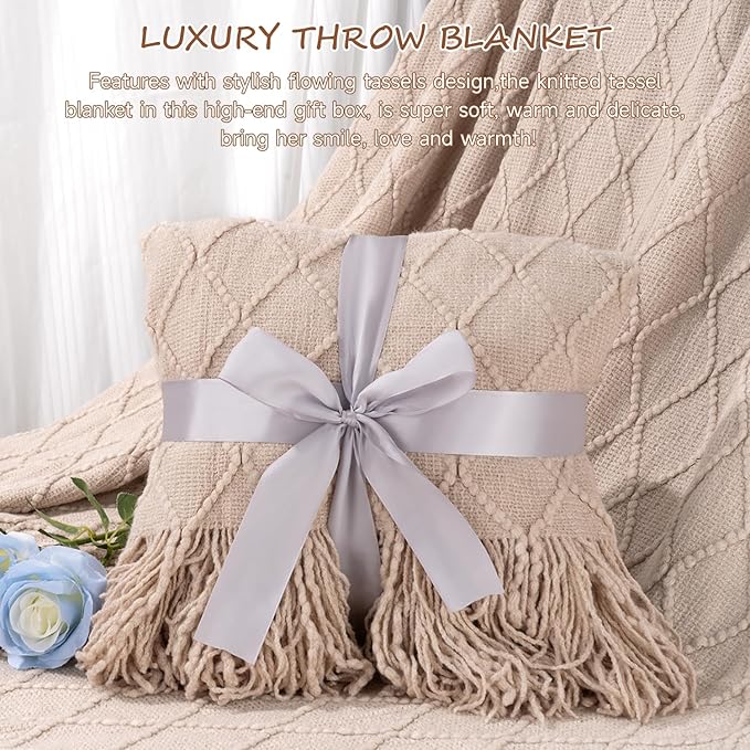Self Care Gifts for Women, Get Well Soon Gift Baskets for Woman, Feel Better Soon After Surgery Recovery, Spa Gift Baskets, Self Care Kit for Women Gifts Set for New Mom Wife (Khaki)