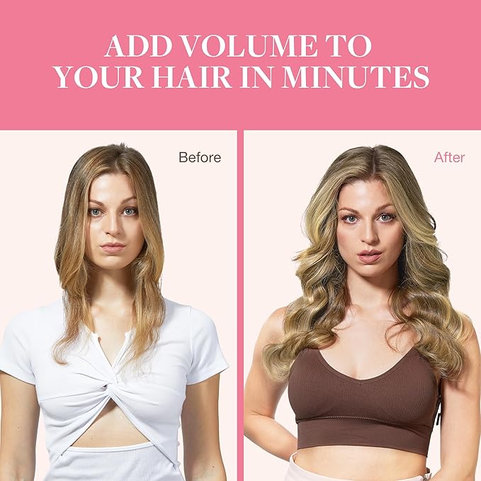 GOO GOO Clip in Hair Extensions Real Human Hair, Remy Human Hair Extensions Clip ins for Women, Natural Human Hair, 18inch 130g 7Pcs, 5A/90/16F Bahamian Balayage