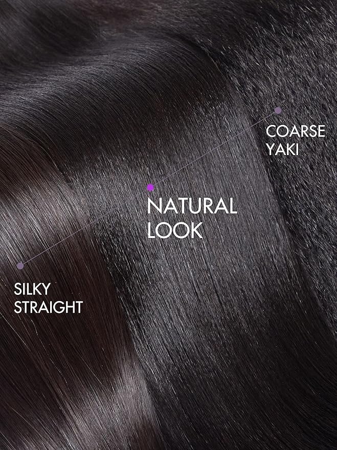 LUVME HAIR 12" Light Yaki Glueless Bob Wigs Human Hair Pre Plucked, 5x5 HD Lace Closure Wigs Human Hair 180 Density, Ready to Go Wig with Bleached Knots & Pre Cut Lace