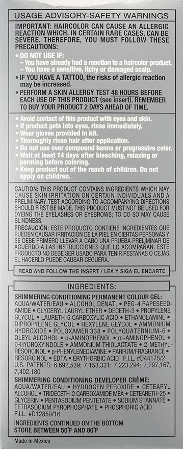 L'Oreal Paris Feria Multi-Faceted Shimmering Permanent Hair Color, 45 French Roast (Deep Bronzed Brown), Pack of 2 Hair Dye Kit