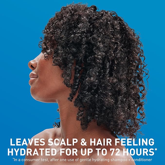 CeraVe Gentle Hydrating Shampoo, With Ceramides, Niacinamide & Hyaluronic Acid For Soft, Healthy Looking Hair & Scalp, Sulfate Free & Color Safe Shampoo, For All Hair Types, 19 Oz