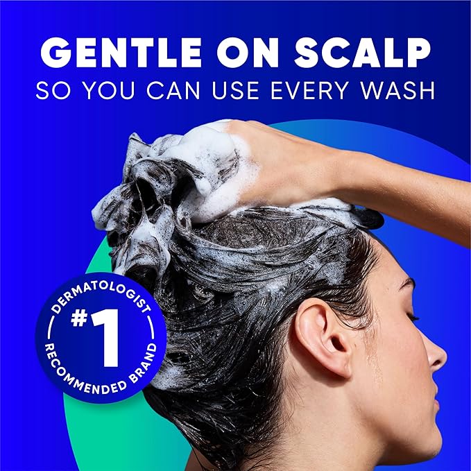 Head & Shoulders Anti-Dandruff Shampoo, Clinical Strength Intensive Itch Relief Twin Pack, 1% Selenium Sulfide, Seborrheic Dermatitis Relief, Itch Relief, 13.5 fl oz Each