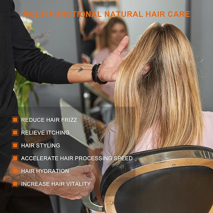 Elitzia Hair Steamer Micro Mist Aroma Steam Mister Hooded 4 Color Light Hair Care Professional for Natural Black Hair Use Shampoo Bowl Hair Wash Recline Chair Black Color with UV Protect Coat ET19290