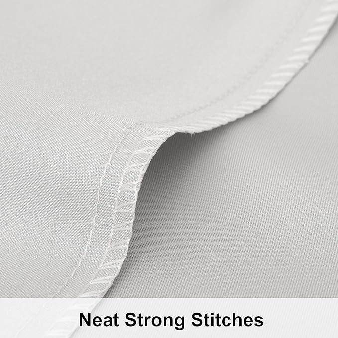 NTBAY 12 Pack Satin Queen Pillowcases for Hair and Skin, Luxurious and Silky Pillow Cases with Envelope Closure, 20 x 30 Inches, Silver Grey