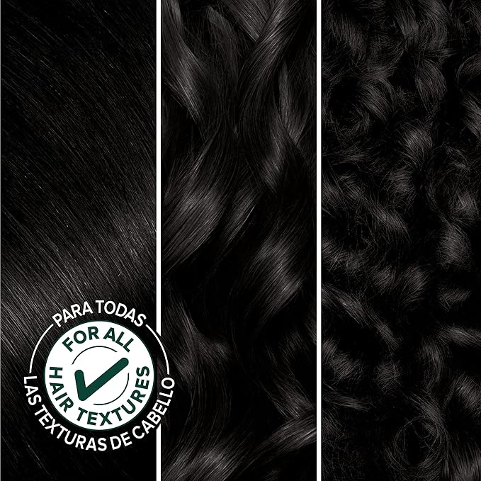 Garnier Hair Color Nutrisse Nourishing Creme, 10 Black (Licorice) Permanent Hair Dye, 1 Count (Packaging May Vary)