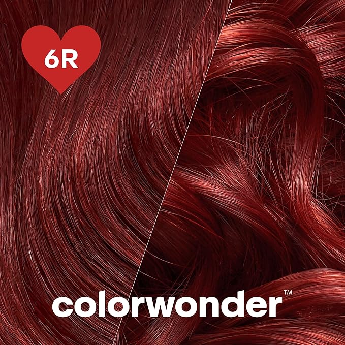 Madison Reed colorwonder Demi-Permanent Hair Color, Effortless At-Home Hair Dye, Ammonia-Free, Cruelty-Free, CherryBomb (6R Medium Ruby Red), Pack of 2