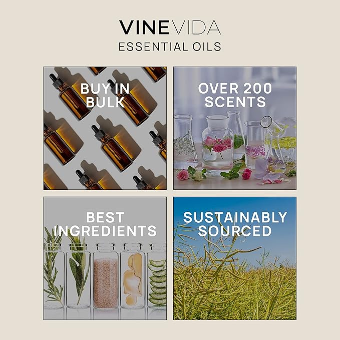 VINEVIDA Spearmint Essential Oil-Gallon Oil Undiluted-Bulk Gallon for Soap Making Safe Skin-DIY Candle Scents Candlemaking Scents-8 lbs (32GALV-OBP-SPR-60P-GAL)