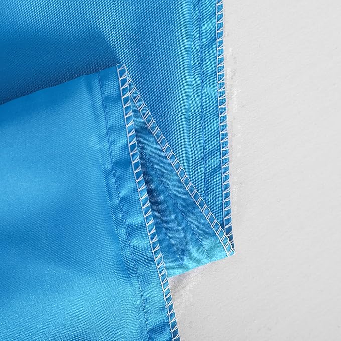 NTBAY Satin Body Pillowcase for Hair and Skin, Luxurious and Silky Pillow case with Envelope Closure, 20x54 Inches, Royal Blue