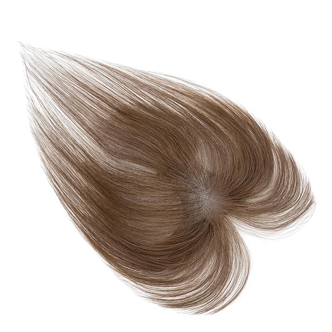 Benehair Clip in Bangs 100% Real Human Hair Extensions 360° Cover Clip on 3D Wispy Bangs for Women Topper Hairpieces for Women Medium Brown