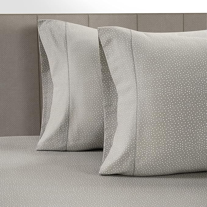 Lane Linen 100% Organic Cotton King Size Pillow Cases Set of 2 (20''x36''), Organic Cotton Pillowcases, King Pillow Cases Set of 2 Snowdrop